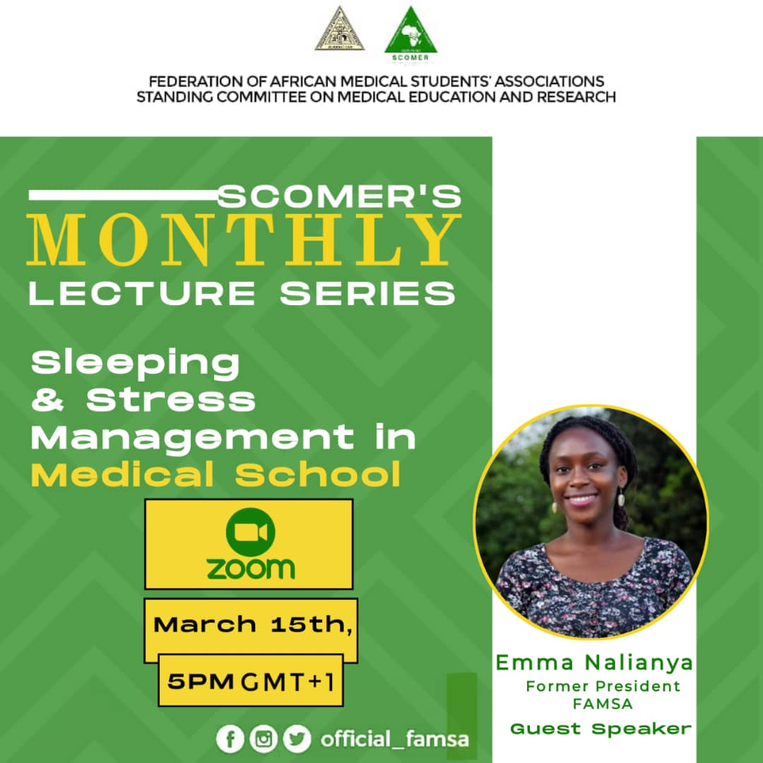 SLEEPING AND STRESS MANAGEMENT IN MEDICAL SCHOOL: GENERAL OVERVIEW, CONSEQUENCES AND SOLUTIONS.